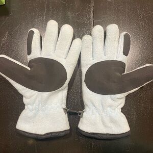 Steve & Barry's Black and Gray Winter Gloves